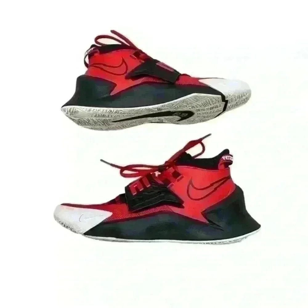 Nike‎ Future Court 3 Red/Black Little/Big Sneakers Size 6.5Y
